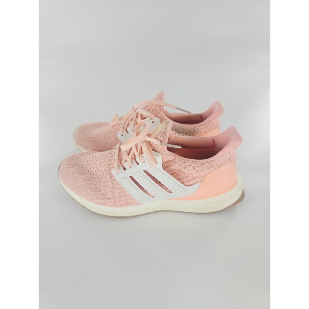 Adidas Shoes Youth Sz‎ 7 Womens 8.5 Ultra Boost 4.0 Running Sneakers B43510 Pink